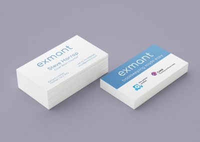 Exmant Accounting Business Cards