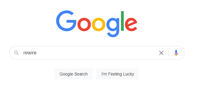Rewire Google Search