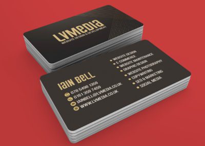 LV Media Business Cards
