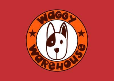 Waggy Warehouse Logo Vectorization